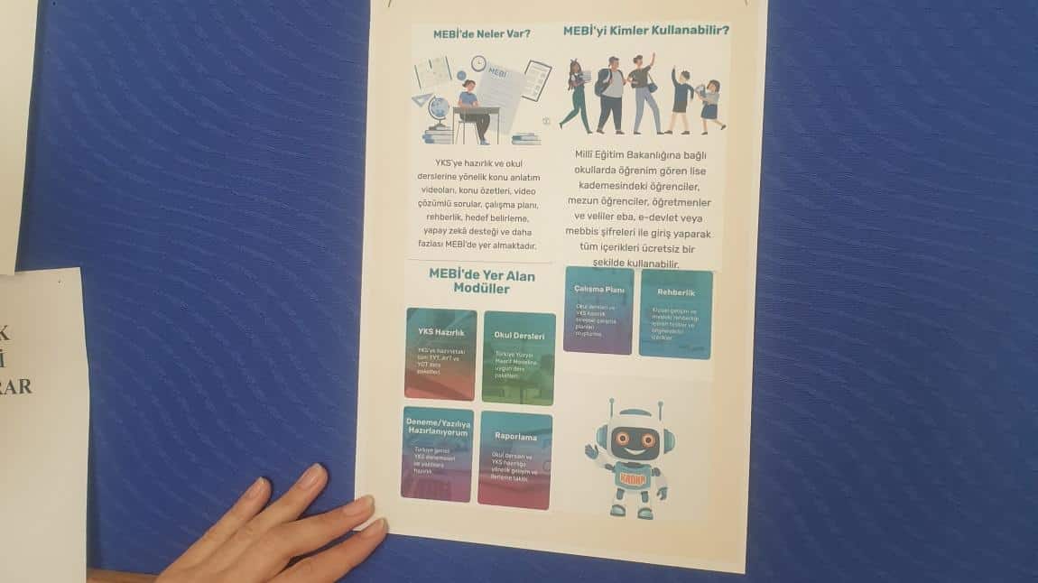 Öğrencilerimizin bilgi, yetenek ve deneyimlerinin dikkate alınarak 